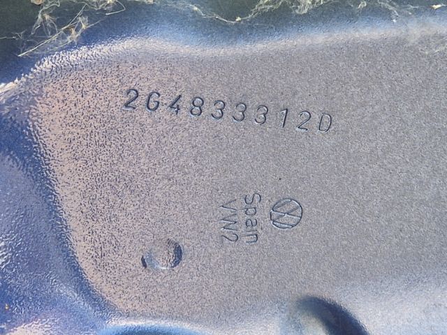 bontott VW POLO VI Jobb hátsó Ajtó (Üres lemez)