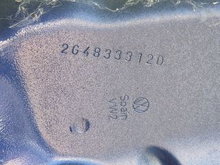 bontott VW POLO VI Jobb hátsó Ajtó (Üres lemez)