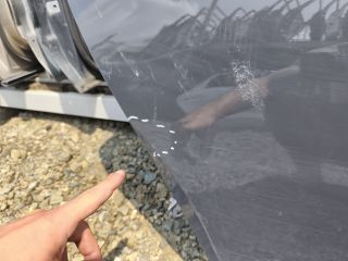 bontott VW POLO VI Jobb hátsó Ajtó (Üres lemez)