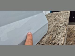 bontott VW POLO VI Jobb hátsó Ajtó (Üres lemez)