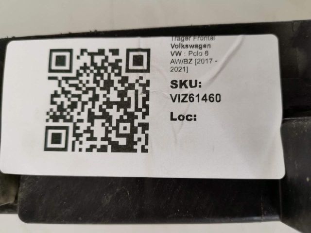 bontott VW POLO VI Vízhűtő Radiátor Tartó