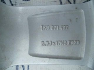 bontott VW SCIROCCO Alufelni (1 db)