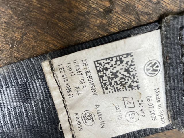 bontott VW SCIROCCO Bal első Biztonsági Öv