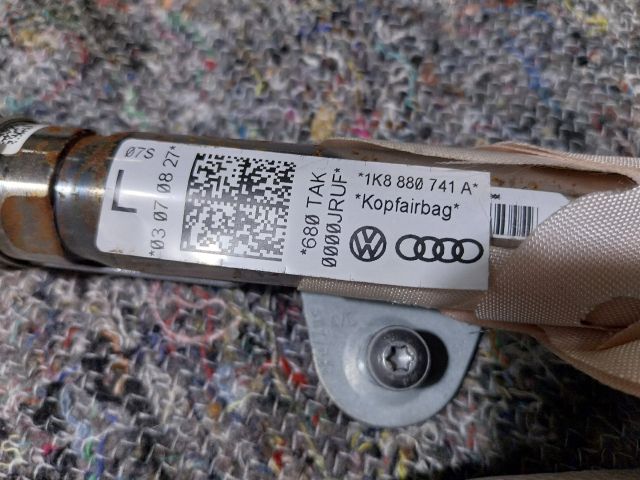 bontott VW SCIROCCO Bal Függönylégzsák és Oldallégzsák