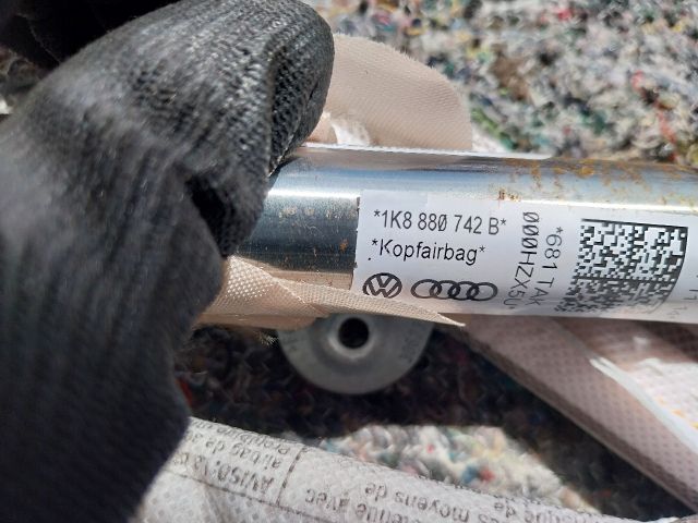 bontott VW SCIROCCO Jobb Függönylégzsák és Oldallégzsák