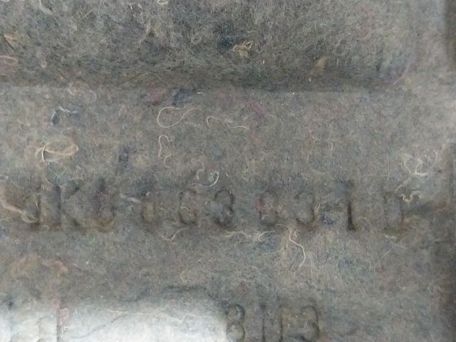 bontott VW SCIROCCO Motorháztető Szigetelés