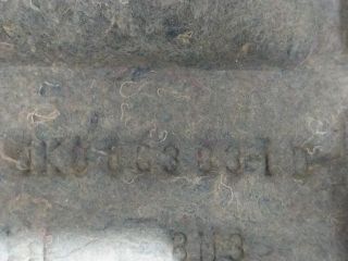 bontott VW SCIROCCO Motorháztető Szigetelés