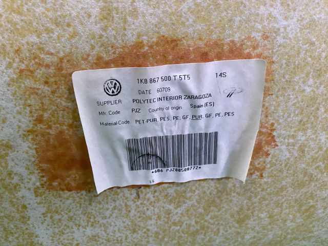 bontott VW SCIROCCO Tetőkárpit