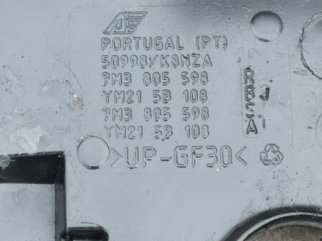 bontott VW SHARAN Homlokfal (Üres lemez)