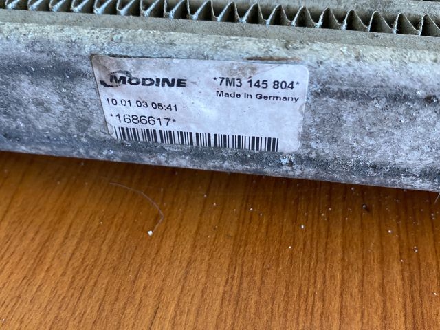 bontott VW SHARAN Intercooler