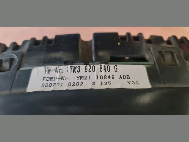 bontott VW SHARAN Kilométeróra