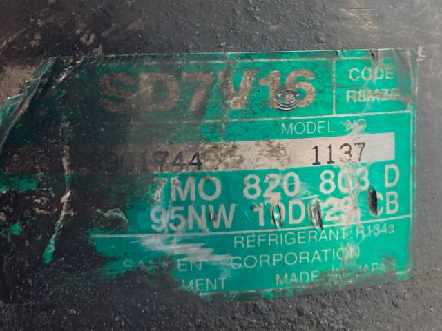 bontott VW SHARAN Klímakompresszor