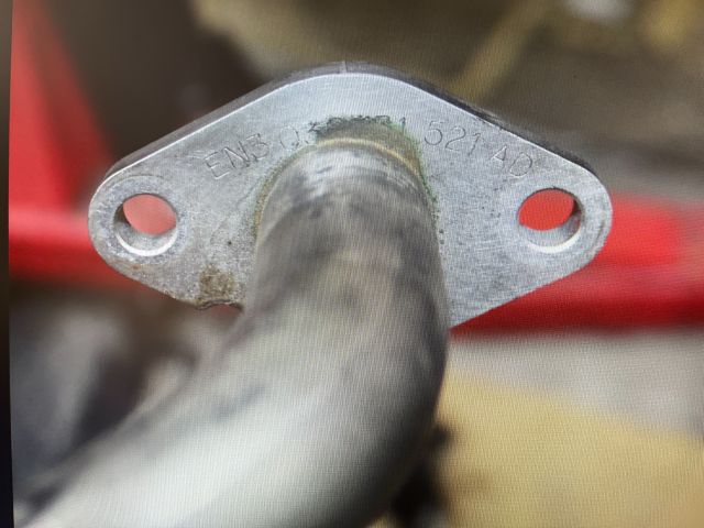 bontott VW SHARAN EGR Hűtő Cső