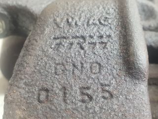 bontott VW SHARAN Jobb hátsó Féknyereg Munkahengerrel