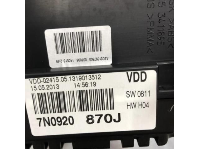 bontott VW SHARAN Kilométeróra