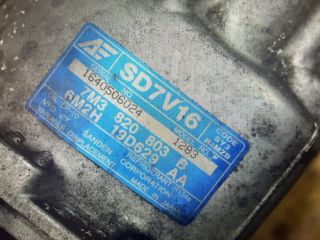 bontott VW SHARAN Klímakompresszor