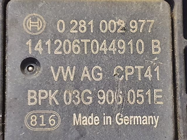 bontott VW SHARAN Szívócső Nyomásérzékelő