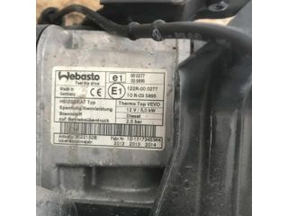 bontott VW SHARAN Állófűtés (Részeivel)