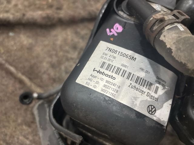 bontott VW SHARAN Állófűtés (Részeivel)