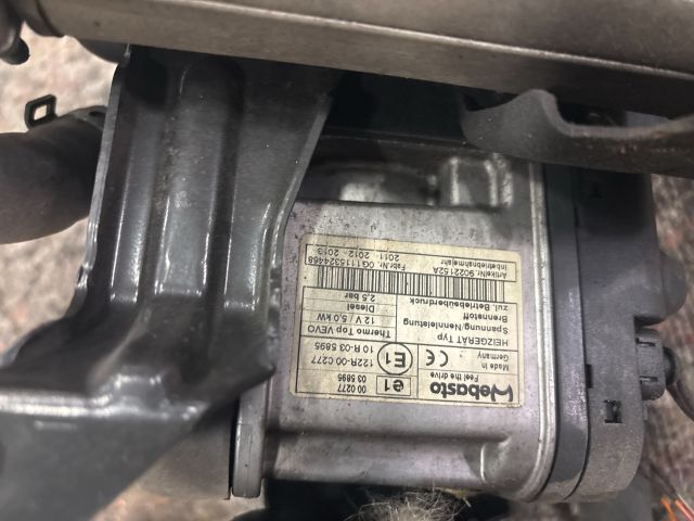 bontott VW SHARAN Állófűtés (Részeivel)