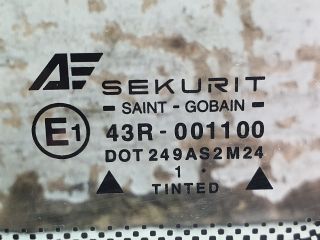 bontott VW SHARAN Bal A Oszlop Oldalablak Üveg