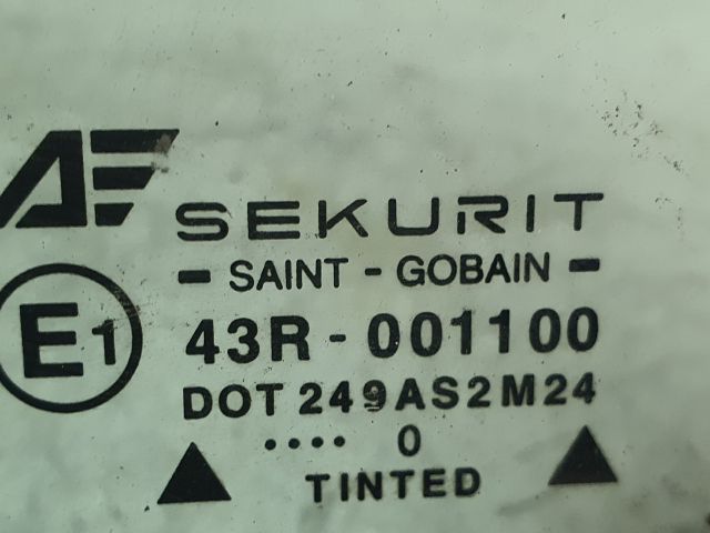 bontott VW SHARAN Bal A Oszlop Oldalablak Üveg