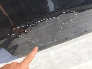 bontott VW SHARAN Bal első Ajtó (Üres lemez)