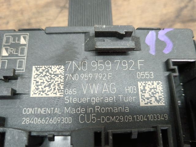 bontott VW SHARAN Bal első Ajtó Vezérlőegység