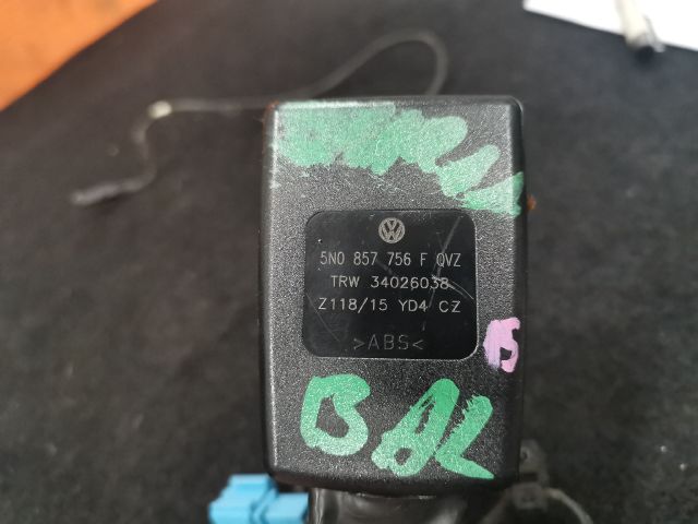 bontott VW SHARAN Bal első Biztonsági Öv Csat