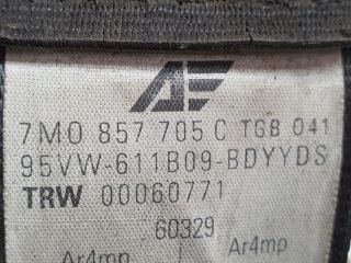 bontott VW SHARAN Bal első Biztonsági Öv