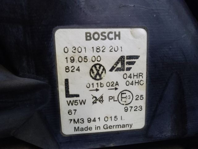 bontott VW SHARAN Bal Fényszóró