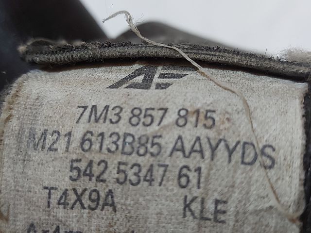 bontott VW SHARAN Bal hátsó Biztonsági Öv