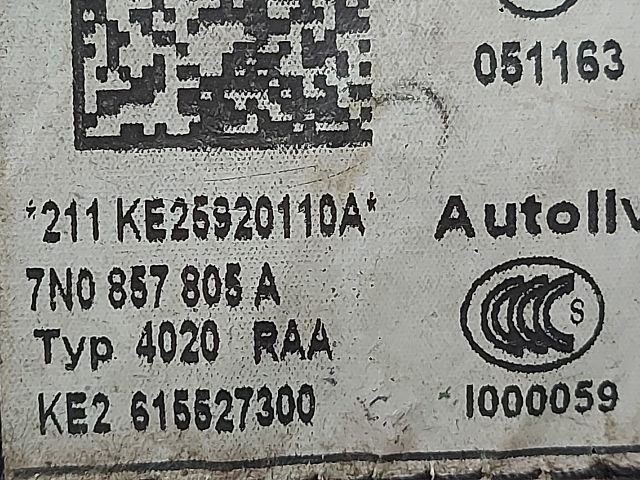 bontott VW SHARAN Bal hátsó Biztonsági Öv