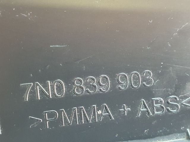 bontott VW SHARAN Bal hátsó Hátsó Ajtókeret Burkolat