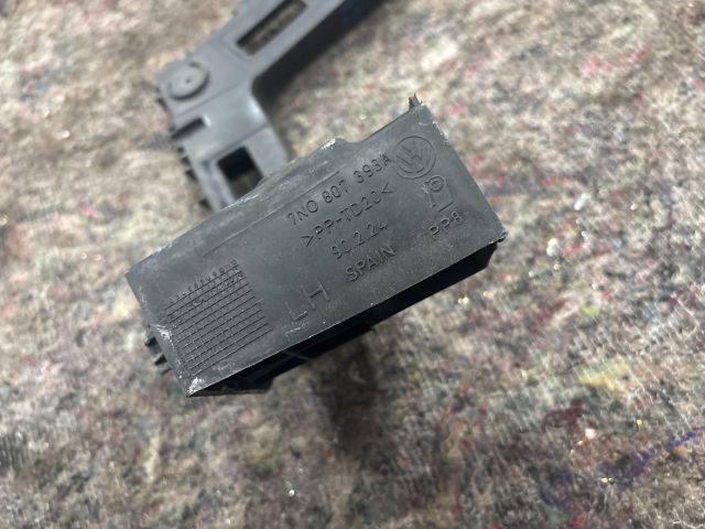 bontott VW SHARAN Bal hátsó Oldal Lökhárító Tartó (Műanyag)