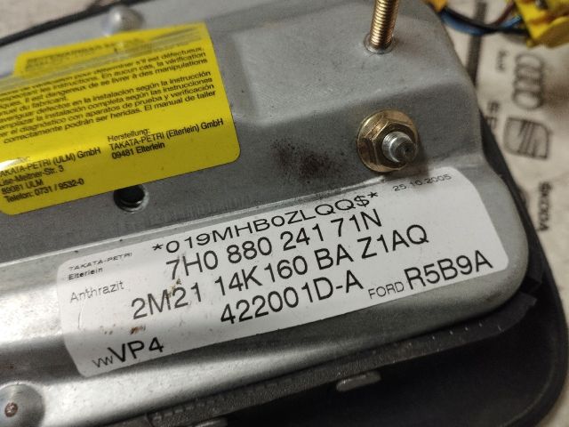 bontott VW SHARAN Bal Oldallégzsák