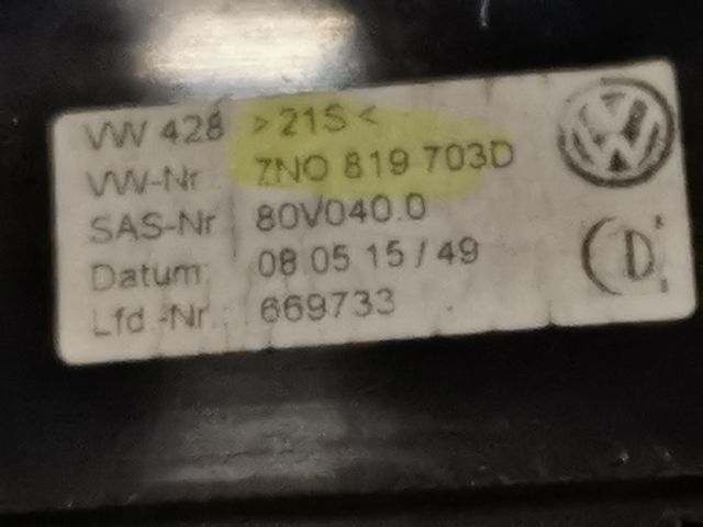 bontott VW SHARAN Bal Szellőző