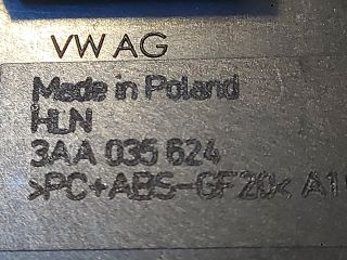 bontott VW SHARAN Beltér Világítás Első