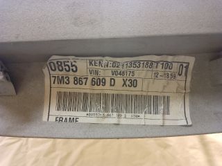 bontott VW SHARAN Csomagtérajtó Burkolat Felső