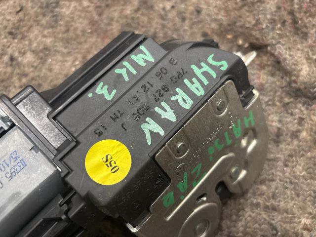 bontott VW SHARAN Csomagtérajtó Zárszerkezet