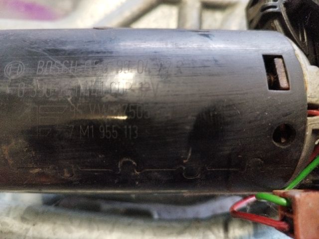 bontott VW SHARAN Első Ablaktörlő Szerkezet Motorral