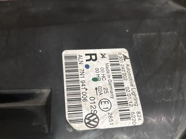 bontott VW SHARAN Fényszóró Pár