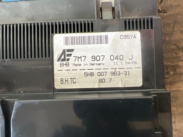 bontott VW SHARAN Fűtéskapcsoló (digit klímás)