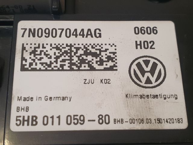 bontott VW SHARAN Fűtéskapcsoló (digit klímás)