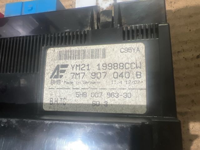 bontott VW SHARAN Fűtéskapcsoló (digit klímás)