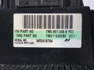 bontott VW SHARAN Fűtéskapcsoló (manuális klímás)