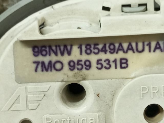 bontott VW SHARAN Fűtéskapcsoló (manuális klímás)