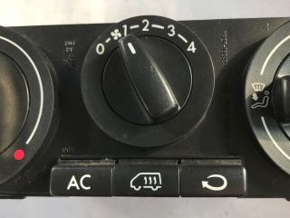 bontott VW SHARAN Fűtéskapcsoló (manuális klímás)
