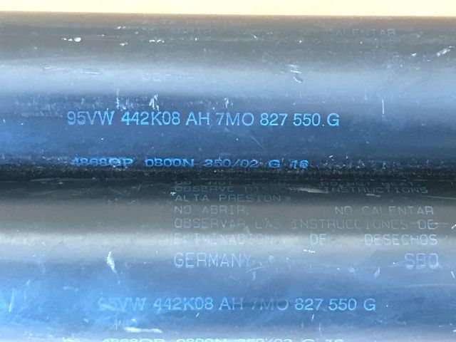 bontott VW SHARAN Gázrugós Kitámasztó Teleszkóp Pár Csomagtérajtó