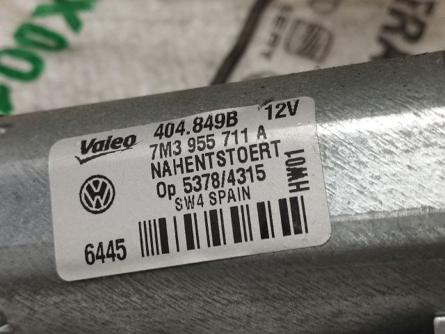 bontott VW SHARAN Hátsó Ablaktörlő Motor